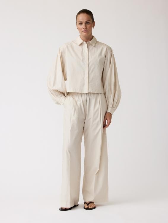 Moon flower broek -  Oatmeal from Brand Mission