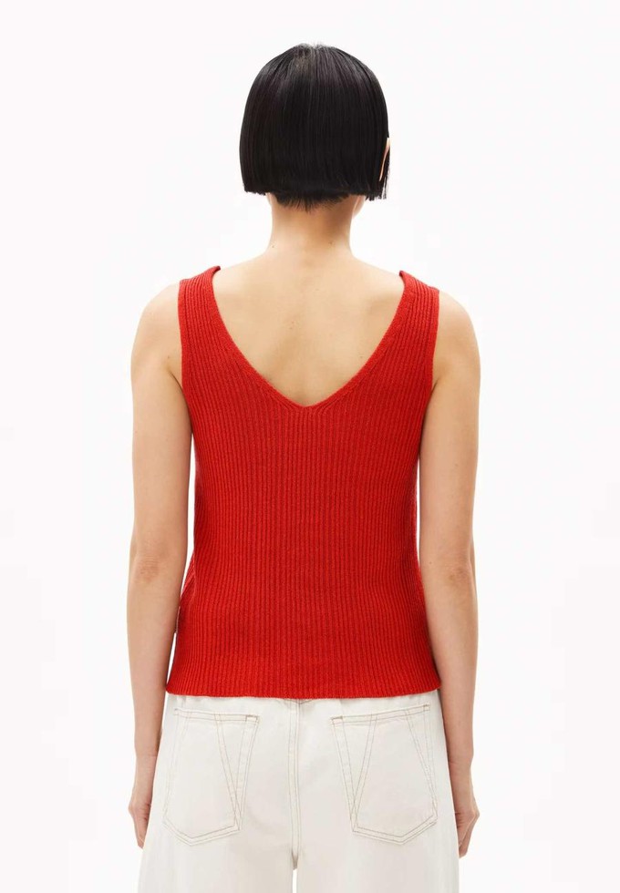 Caaro lino top - coral blush from Brand Mission