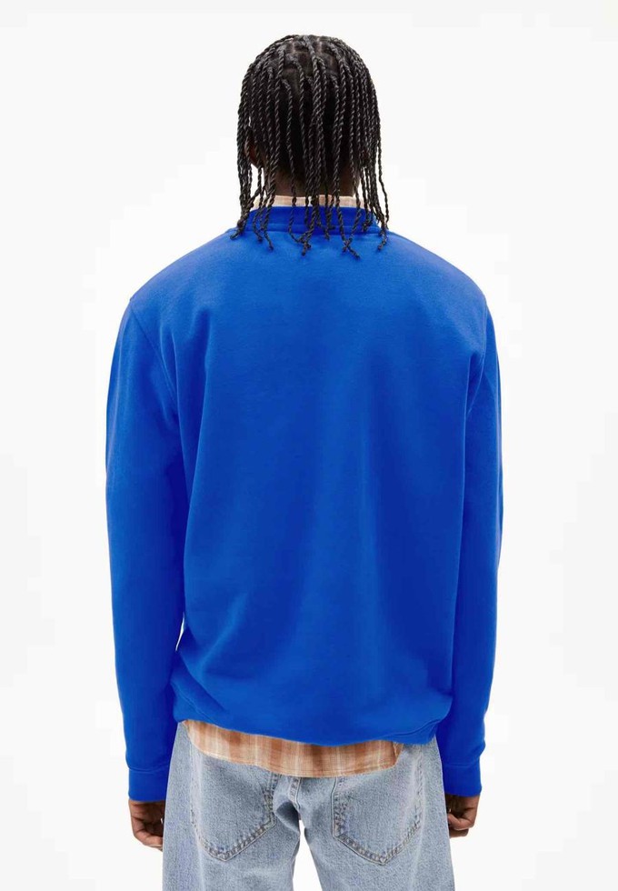 Baaro comfort sweater - Dynamo Blue from Brand Mission