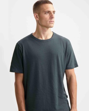 Liam cotton hemp t-shirt - woodland grey from Brand Mission