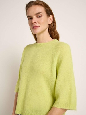 Alpaca trui - lime from Brand Mission