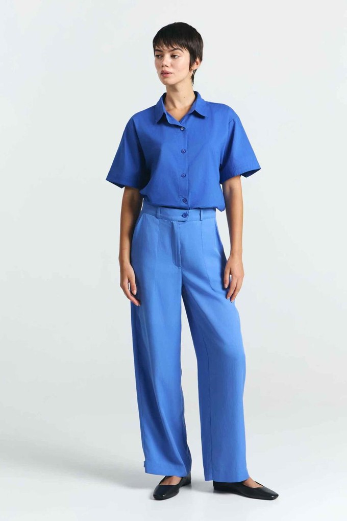 Valles blouse - klein blue from Brand Mission