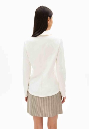 Nalaannia blouse - oatmilk from Brand Mission