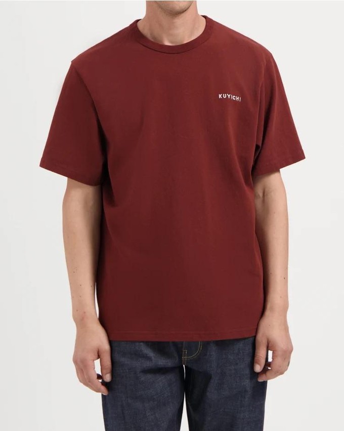 Liam signature t-shirt - brick from Brand Mission
