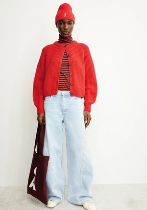 Selmaa vest - candy apple from Brand Mission