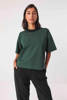 Ahatsa t-shirt - dark green via Brand Mission