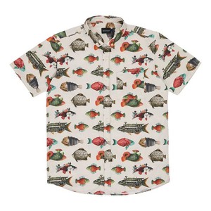 Surreal fishes shirt - print from Brand Mission