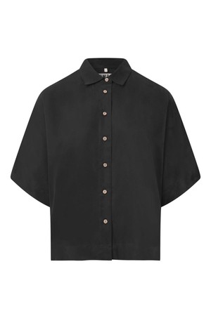 Kimono blouse - zwart from Brand Mission