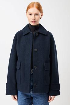 Merritt wollen jas - navy via Brand Mission