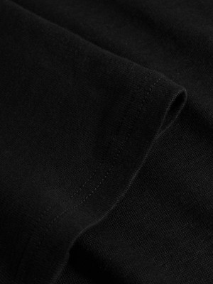 Linnen polo - black jet from Brand Mission