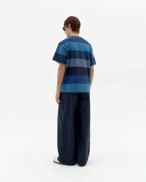 Aaron t-shirt - wave stripes from Brand Mission