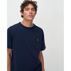 Liam signature t-shirt - navy blue via Brand Mission