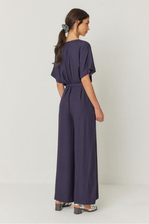 Kaie jumpsuit  - navy violet from Brand Mission