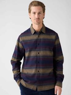 Checked flannel shirt  - navy via Brand Mission