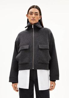 Joaniaas jasje - steel melange via Brand Mission