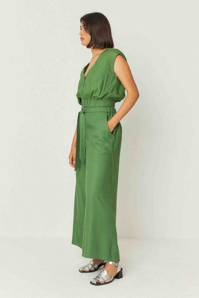 Dona pantalon - basil green from Brand Mission