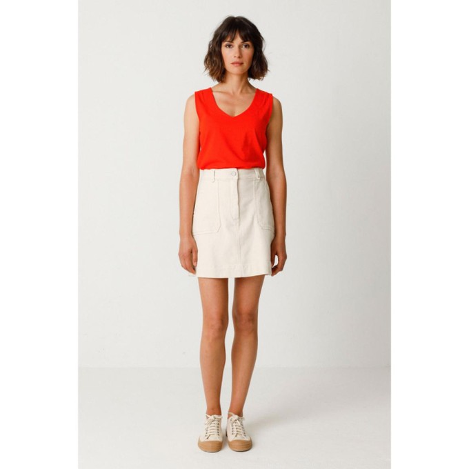 Hamabost top - red from Brand Mission