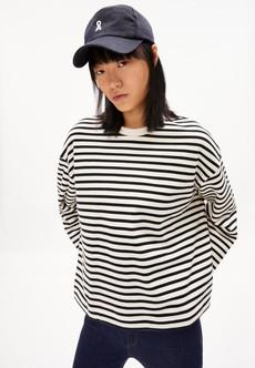 Frankaa Maarlen Stripe - undyed-black via Brand Mission