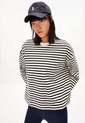 Frankaa Maarlen Stripe - undyed-black from Brand Mission