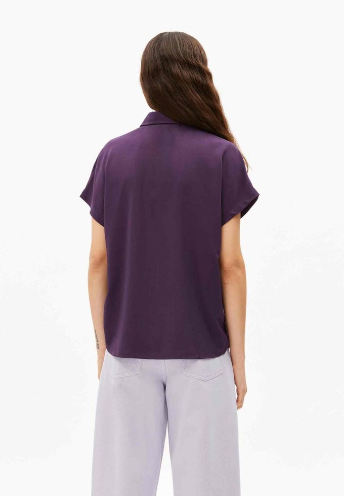Larisaana blouse - vivid voilet from Brand Mission