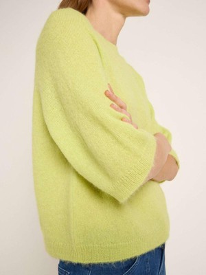 Alpaca trui - lime from Brand Mission