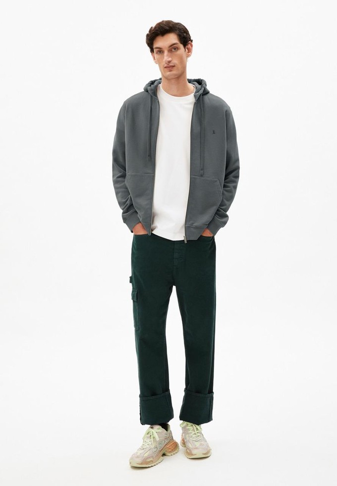 Saromiaan vest hoodie - space steel from Brand Mission