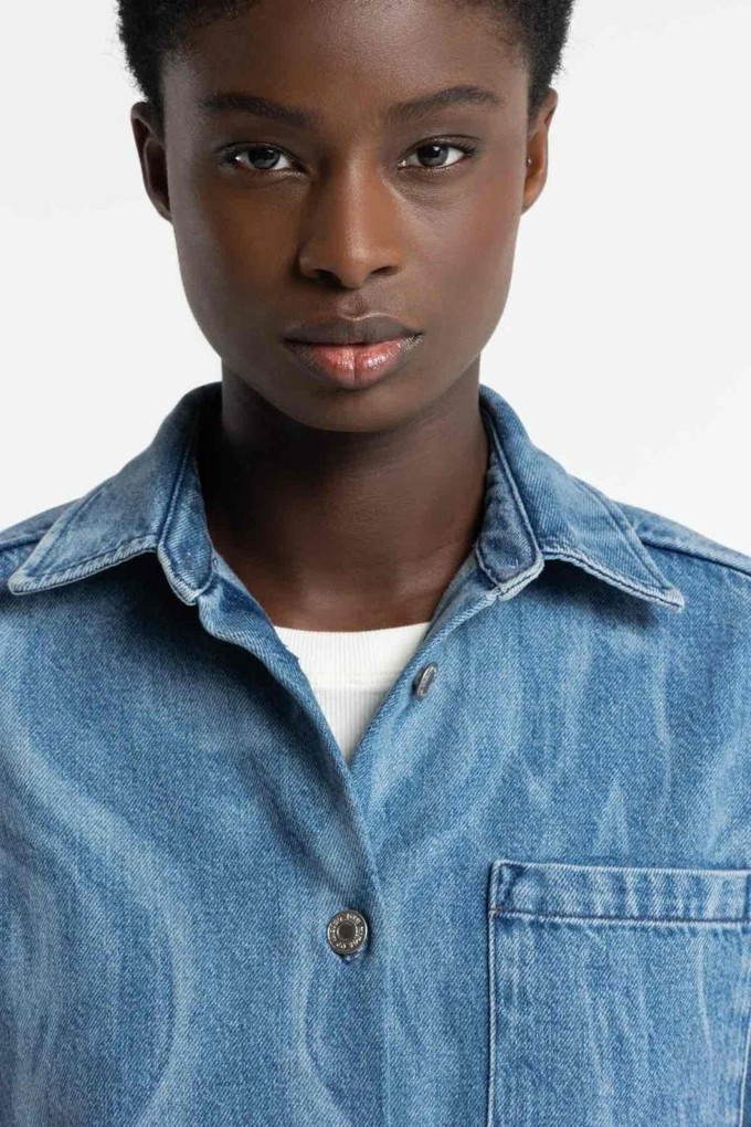 Quinn denim jacket - elliot laser from Brand Mission