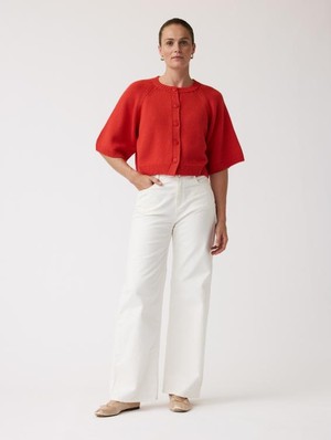 Mimosa cardigan - red from Brand Mission