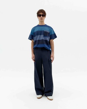 Aaron t-shirt - wave stripes from Brand Mission