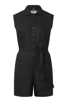 Sienna playsuit - black via Brand Mission