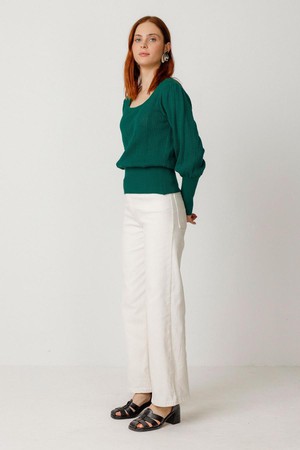 Dudea T-shirt - Basil Groen from Brand Mission
