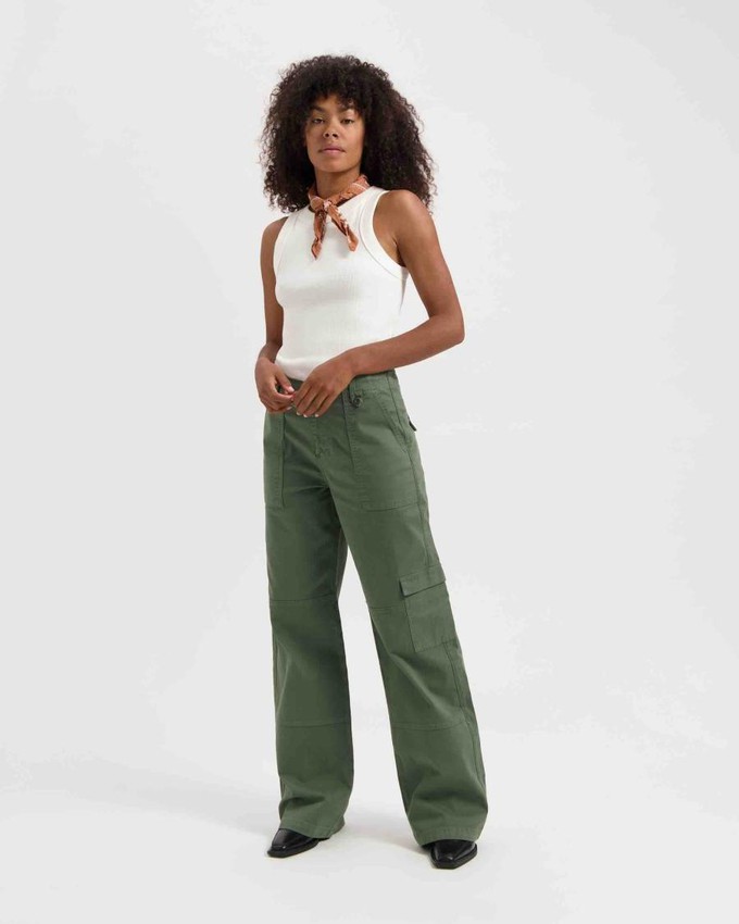 Carmen Cargo - Moss Green from Brand Mission Carmen Cargo - Moss Green from Brand Mission