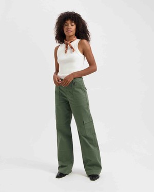 Carmen Cargo - Moss Green from Brand Mission Carmen Cargo - Moss Green from Brand Mission