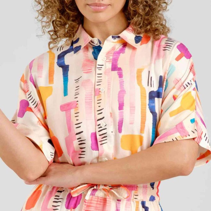 Alsvik blouse - multi color from Brand Mission