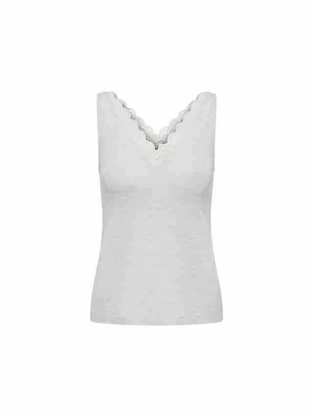 Hemdje virgin wol - grijs melange from Brand Mission