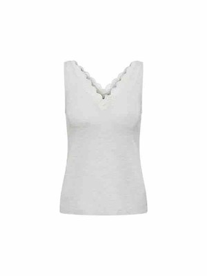 Hemdje virgin wol - grijs melange from Brand Mission