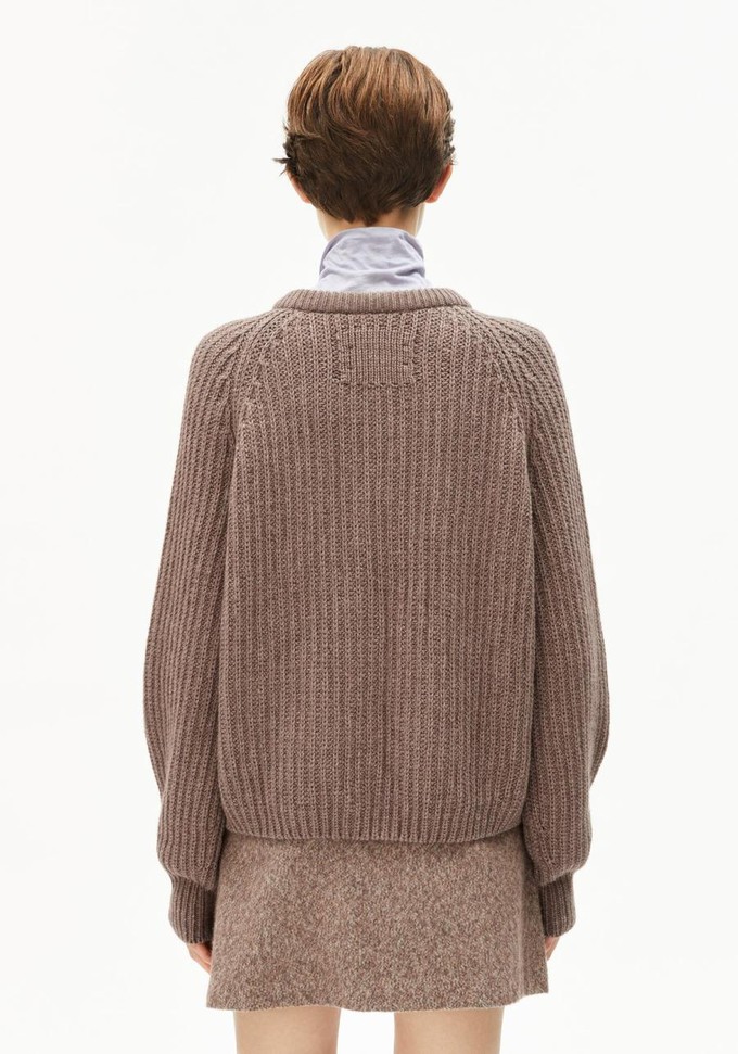 Selmaa vest - cinnamon dust melange from Brand Mission