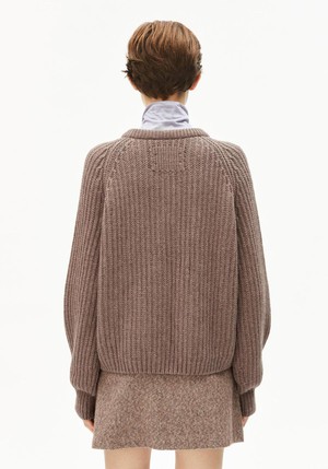 Selmaa vest - cinnamon dust melange from Brand Mission