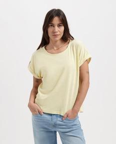 Bella t-shirt - faded yellow via Brand Mission