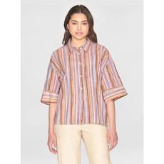 Loose blouse - multi color stripe via Brand Mission