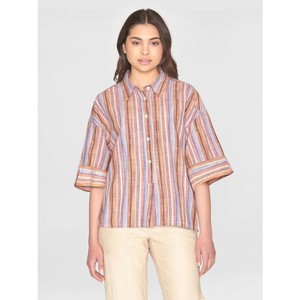 Loose blouse - multi color stripe from Brand Mission