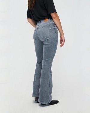 Lisette flared - Light Grey from Brand Mission