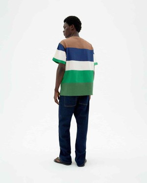 Aaron t-shirt - land stipes from Brand Mission