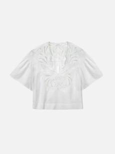 Alyssa top - ecru via Brand Mission