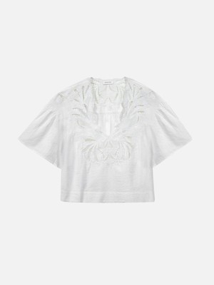 Alyssa top - ecru from Brand Mission
