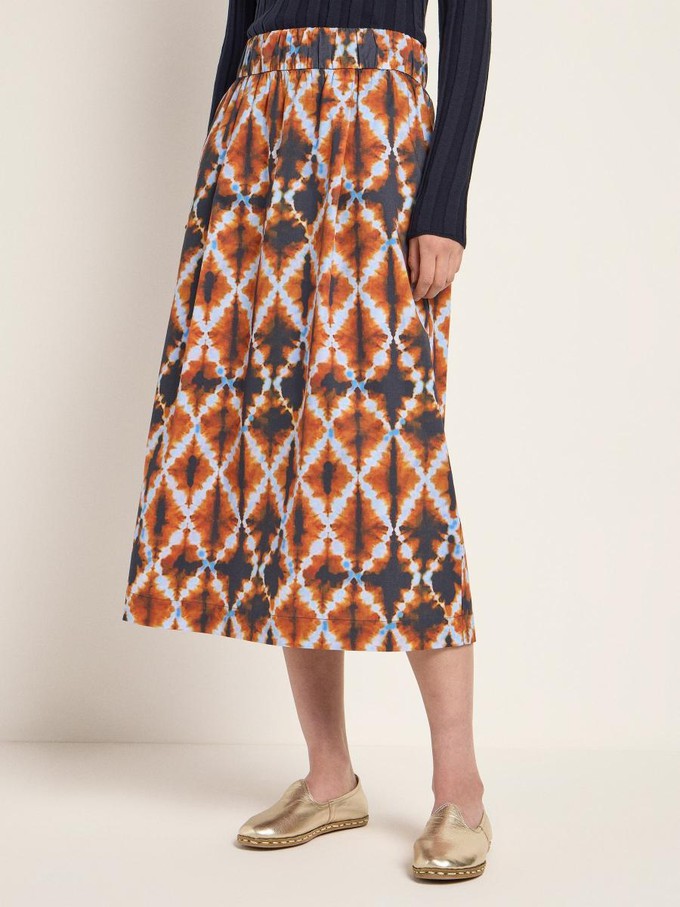 Midi rok batik print from Brand Mission