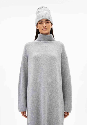 Aradiaa jurk - silver melange from Brand Mission