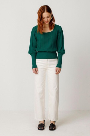 Dudea T-shirt - Basil Groen from Brand Mission