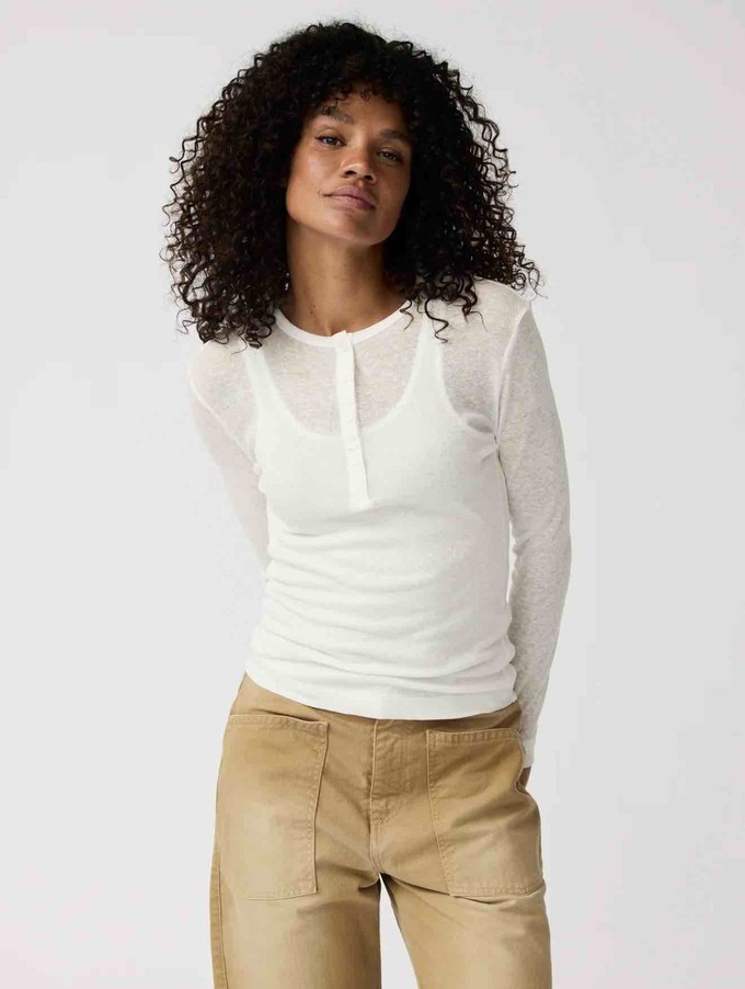 Heather broek - sand from Brand Mission