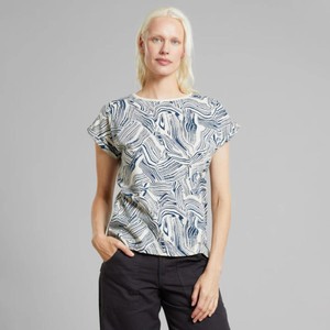 T-shirt visby clay swirl - print white from Brand Mission